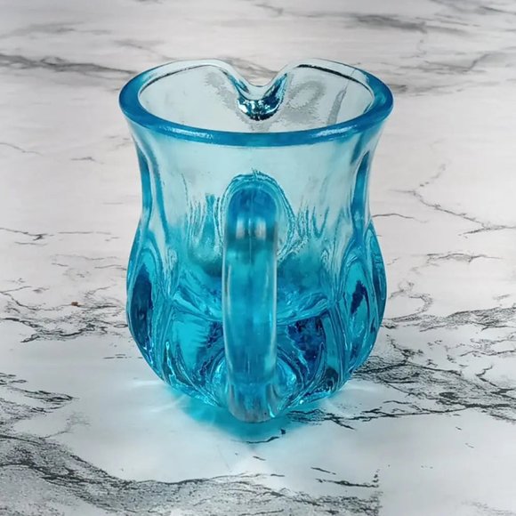 Degenhart Glass Mini Pitcher Trinket Paperweight Toothpick Vtg - Picture 3 of 10